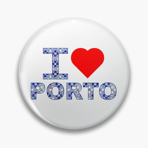 Item preview, I love porto with blue rafts designed and sold by hateeyes.