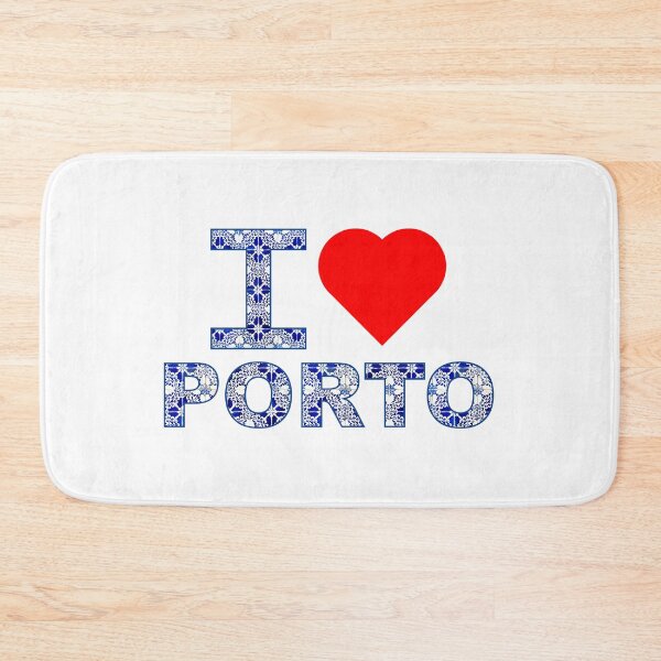 Item preview, I love porto with blue rafts designed and sold by hateeyes.