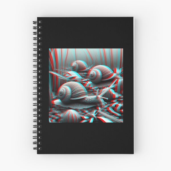 Item preview, 3D SNAIL ADVENTURE: A Journey Through Vibrant Textures designed and sold by SplashTastic.