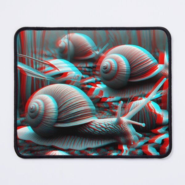 Item preview, 3D SNAIL ADVENTURE: A Journey Through Vibrant Textures designed and sold by SplashTastic.
