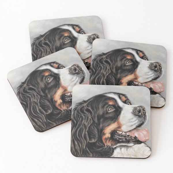 Item preview, Happy Bernese Mountain dog  designed and sold by TraceyEarlArt.