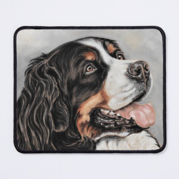 Item preview, Happy Bernese Mountain dog  designed and sold by TraceyEarlArt.