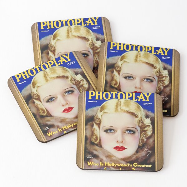 Item preview, Joan Bennett Photoplay Magazine February Issue NSE by Earl Christy Remastered Vintage Art Xzendor7 Reproductions designed and sold by Xzendor7 Digital Art Creations.