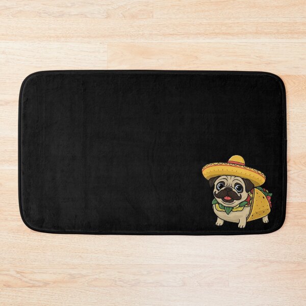 Item preview, Pug In Taco Costume - Funny Pug  designed and sold by canvadreamer444.