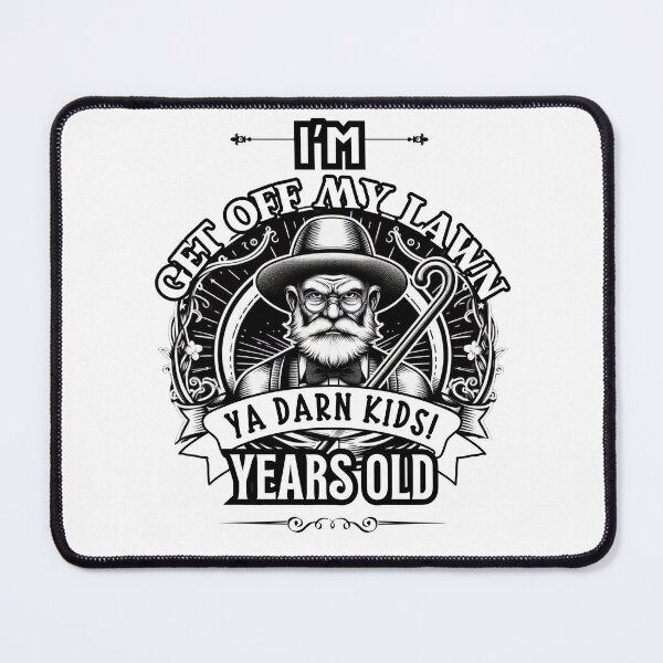 Item preview, Get Off My Lawn designed and sold by PixelsNBows.