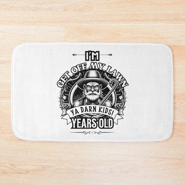 Item preview, Get Off My Lawn designed and sold by PixelsNBows.