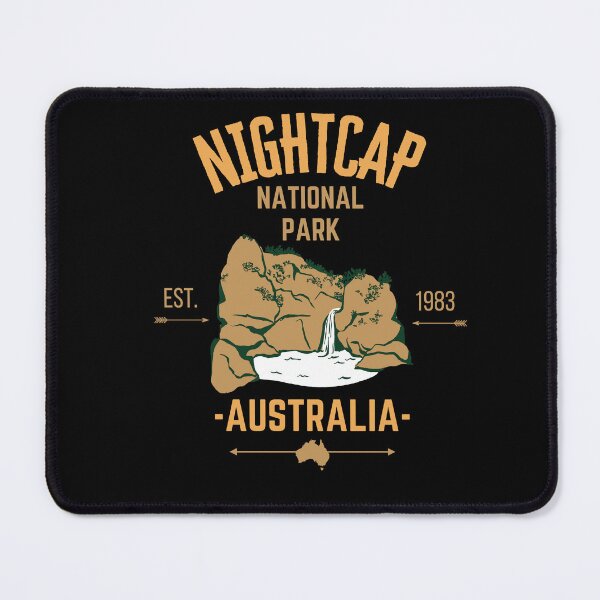 Item preview, Nightcap National Park  designed and sold by retrotravelart.