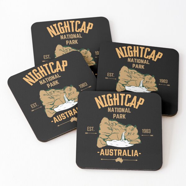 Item preview, Nightcap National Park  designed and sold by retrotravelart.