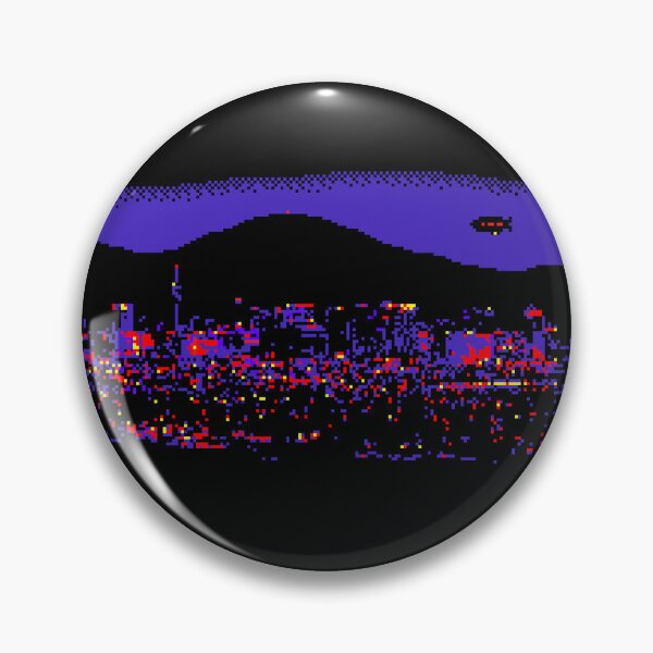 Item preview, Big City Lights 8bit pixel art designed and sold by paraptorkeet.