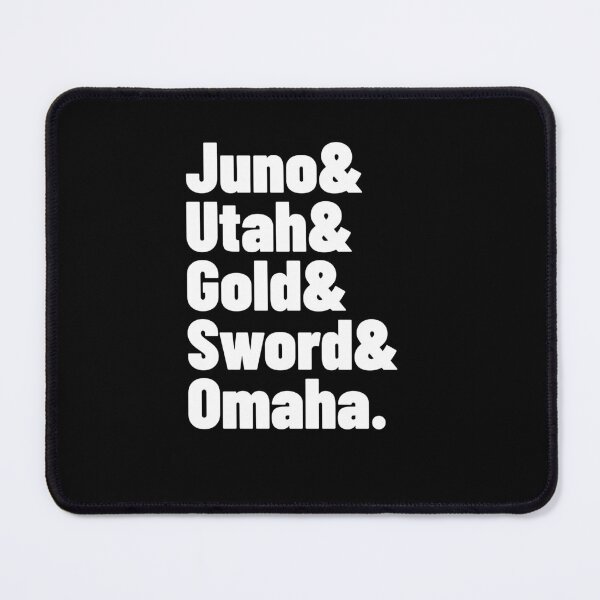 Item preview, WWII History D-Day Beaches Juno Utah Gold Sword Omaha designed and sold by chrisrivait.
