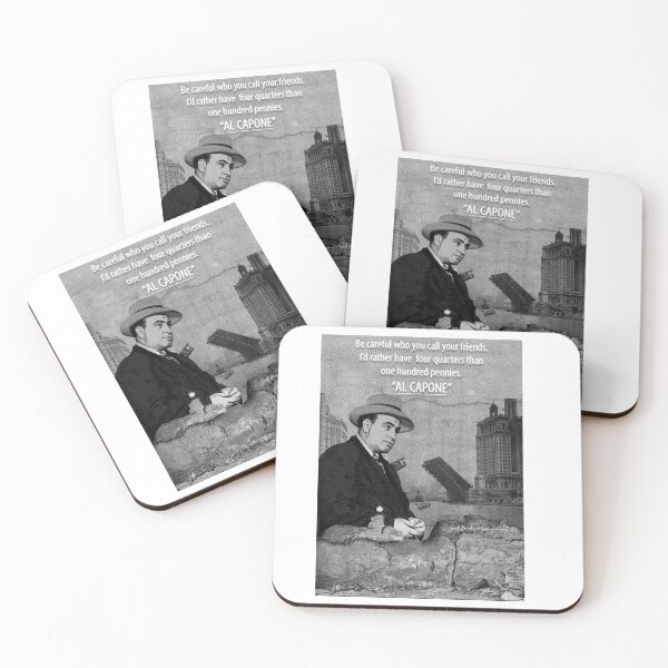 Item preview, Al Capone- Life quote designed and sold by Another Pic In The Wall By Scott Bradley Musgrave.