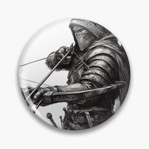 Item preview, Crossbowman Sketchy Medieval Style designed and sold by flisq.