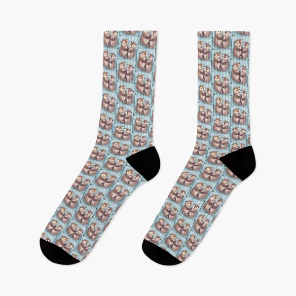 Item preview, SEY SEY MAE | OTTERS | CUDDLE designed and sold by MUDUGAMU.