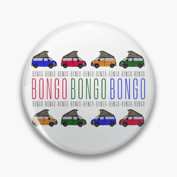 Item preview, Bongo Bongo Bongo bright colours with white background designed and sold by LocalOddball.