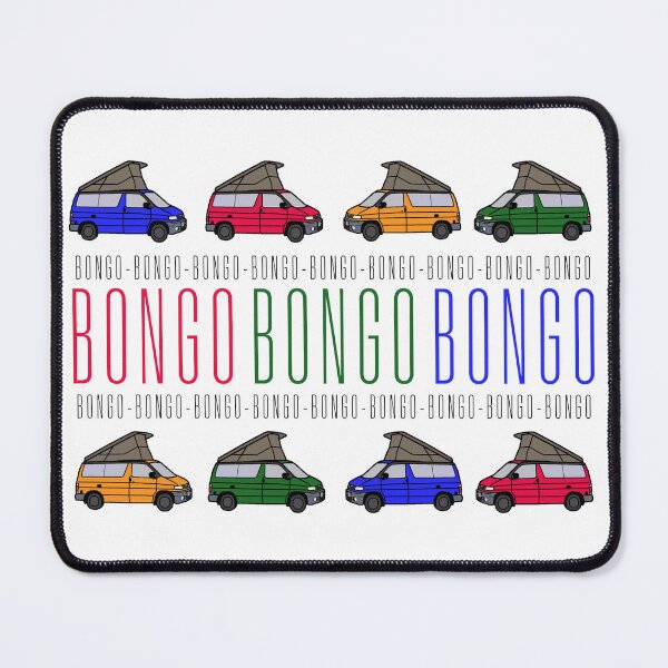 Item preview, Bongo Bongo Bongo bright colours with white background designed and sold by LocalOddball.