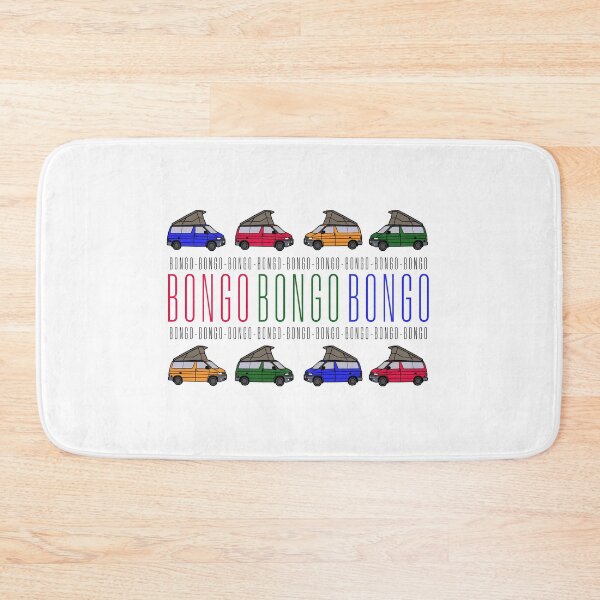 Item preview, Bongo Bongo Bongo bright colours with white background designed and sold by LocalOddball.