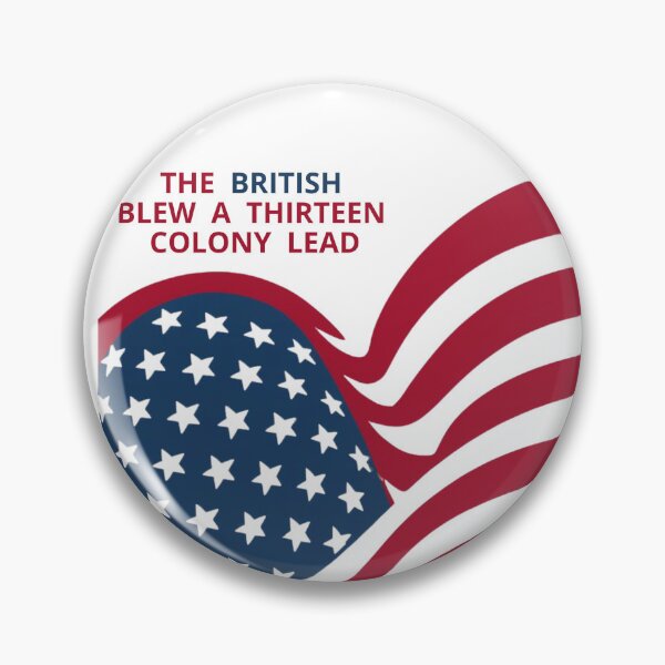 Item preview, The British Blew A 13 Colony Lead  designed and sold by ArtFromBeyond.