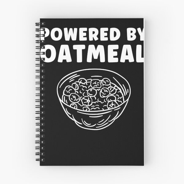 Item preview, Powered by Oatmeal Funny Oatmeal Lover designed and sold by BlueBerry-Pengu.