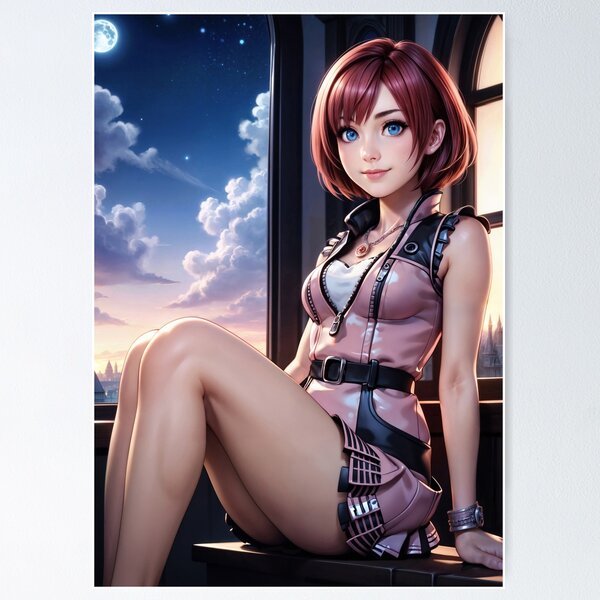 Vista previa del artículo con la obra «Kairi (Kingdom Hearts) #2 - Vestido de Kingdom Hearts 2», diseñado y vendido por Wolverous.