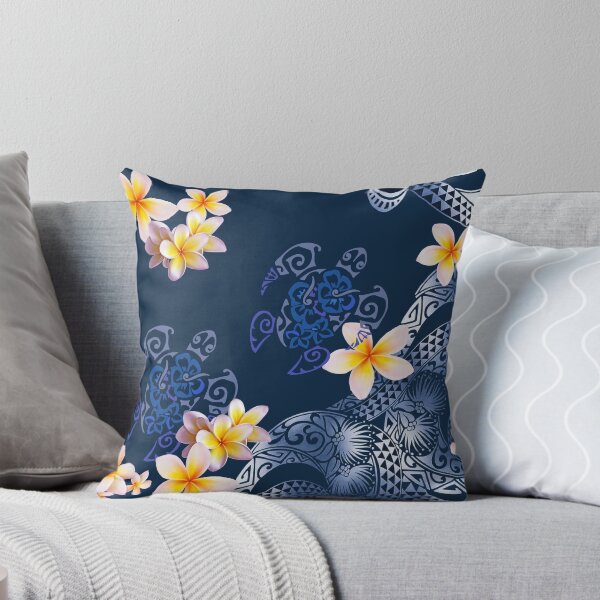 Item preview, Hawaiian Tattoo and Plumeria Tapa Fusion designed and sold by J Marielle Designs.