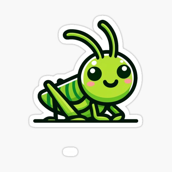 Item preview, Hopper the Grasshopper designed and sold by PeytonHass.