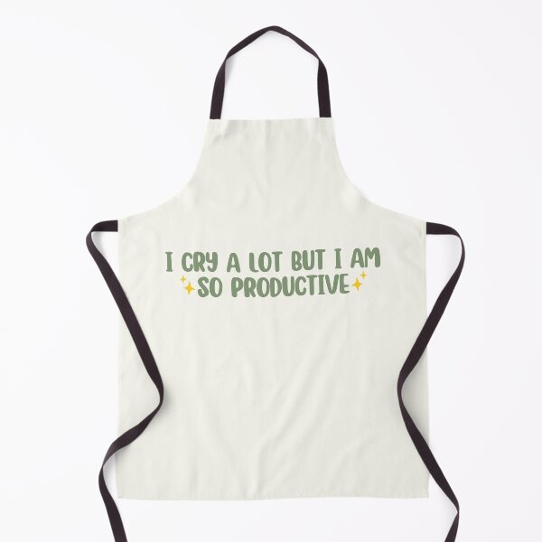 Item preview, I cry a lot but I am so productive designed and sold by Neadoodles.