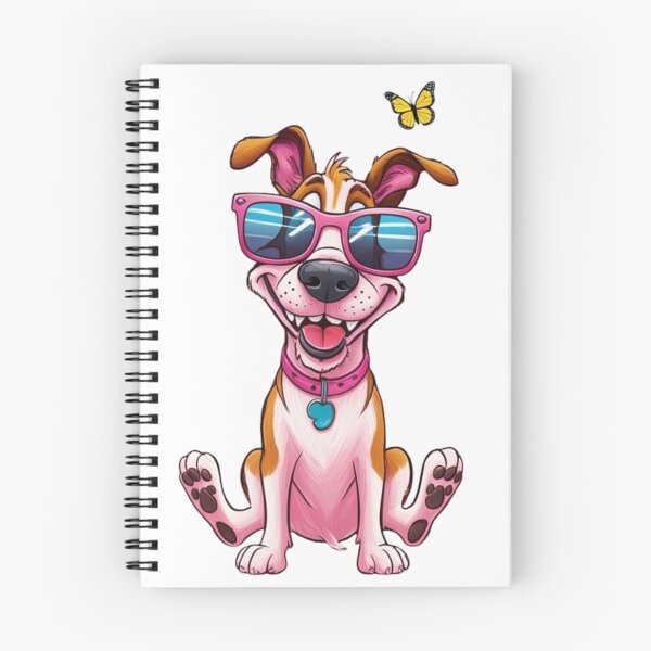 Item preview, FUNNY DOG AND BUTTERFLY designed and sold by zizoored.