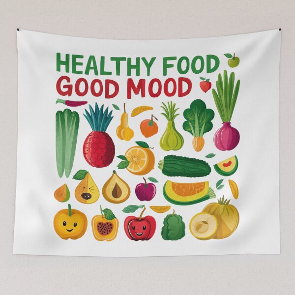 Item preview, Comida Saludable Buen Humor designed and sold by FanaticB.