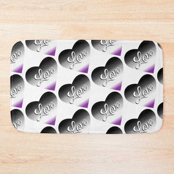 Item preview, Asexual Pride Flag Heart designed and sold by HarveyHandcraftsandDesigns.