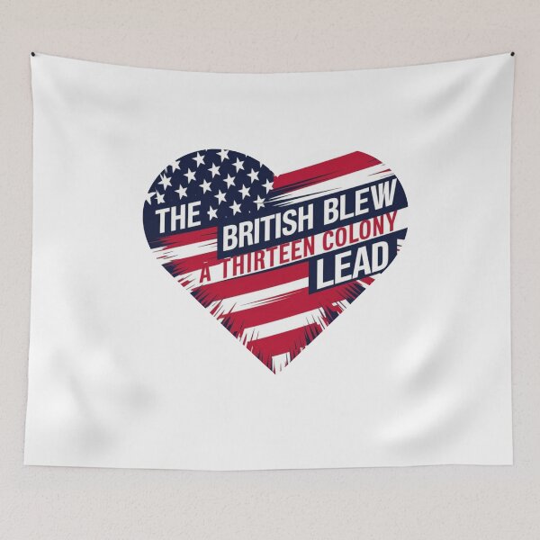 Item preview, The British Blew A 13 Colony Lead  designed and sold by ArtFromBeyond.