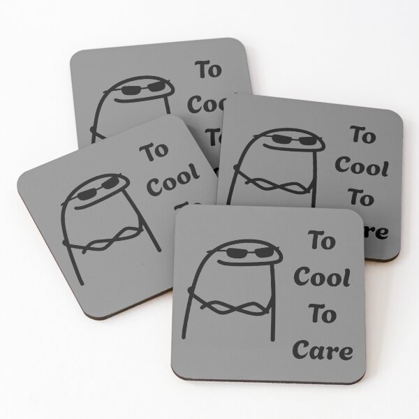 Item preview, Flork Meme: Too Cool to Care - Embrace the Chill Vibe designed and sold by StyleFused.