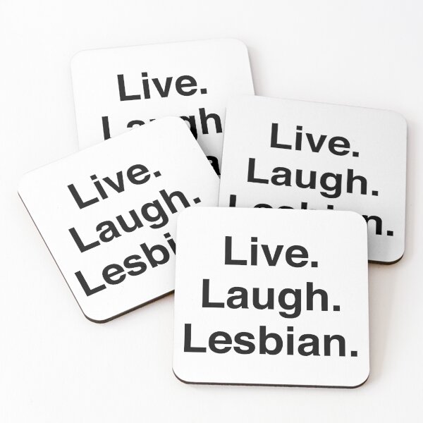 Item preview, Live Laugh Lesbian designed and sold by Gui Furtado.