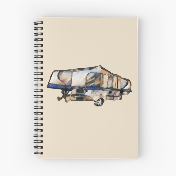 Item preview, Camouflage inspired Folding Caravan designed and sold by BeccaAelishe.