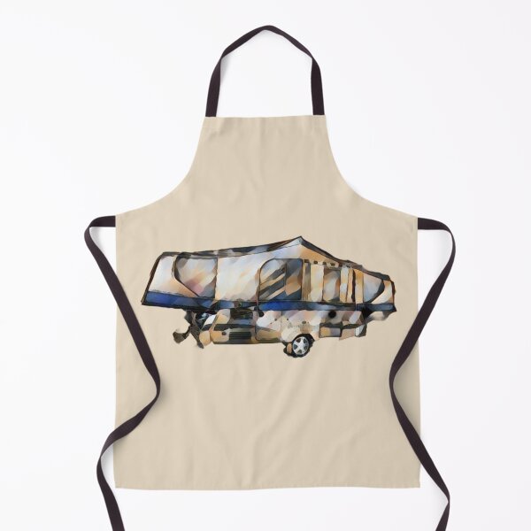 Item preview, Camouflage inspired Folding Caravan designed and sold by BeccaAelishe.