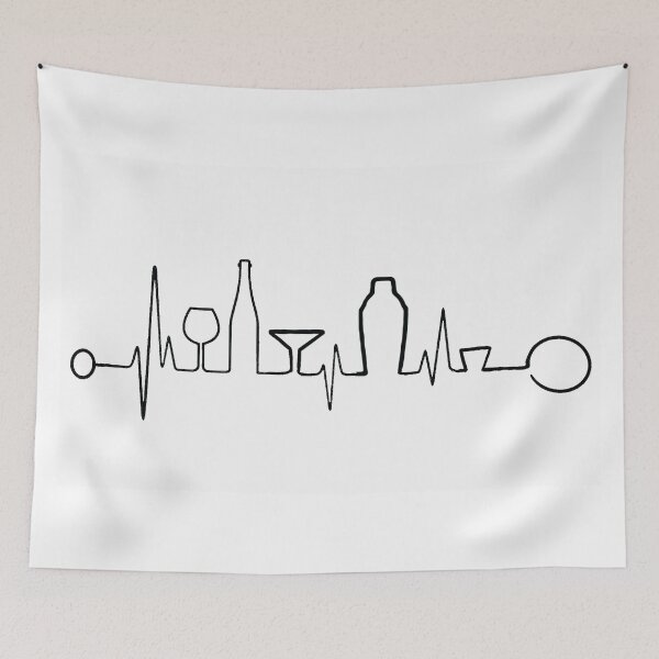 Item preview, Bartender Heartbeat designed and sold by MatrixTattoo.