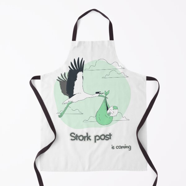 Item preview, Stork post is coming designed and sold by KolbaVison.