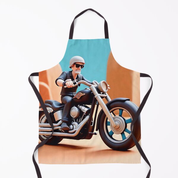 Item preview, Cartoon motorcycle designed and sold by GlitchyGraffix.
