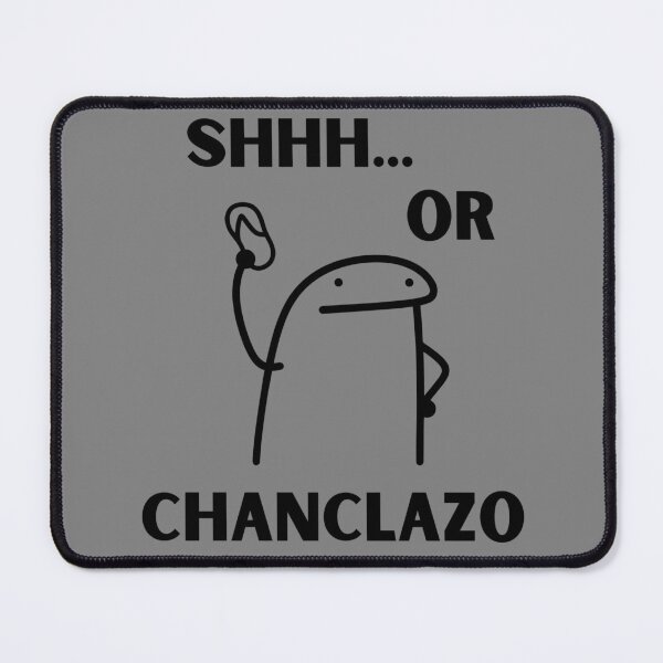 Item preview, Flork Meme: Shhh… or Chanclazo - The Ultimate Silencer designed and sold by StyleFused.