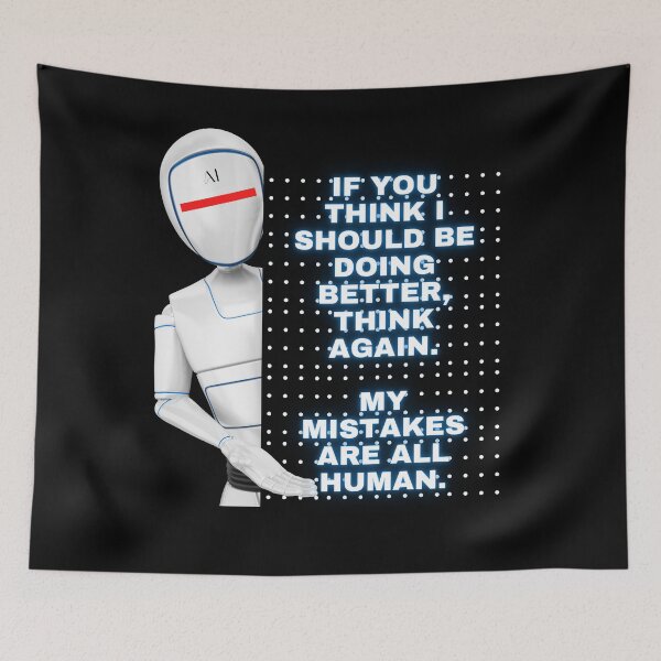 Item preview, If You Think I Should Be Doing Better, Think Again - AI Robot designed and sold by signshirtz.