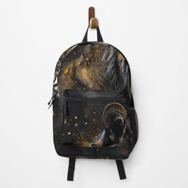 Item preview, Black and gold tiger art designed and sold by shokA Design.