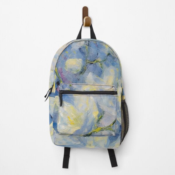 Item preview, Jasmine in Winter's Dawn | Impressionist AI-Generated Art, Oil Painting designed and sold by Xiangyue Luo.