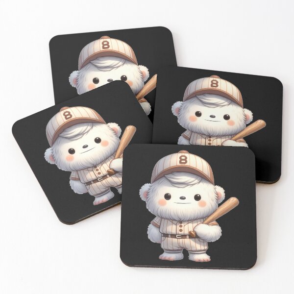 Item preview, Funny animals. Baseball graphics with Yeti designed and sold by BanShopDG.