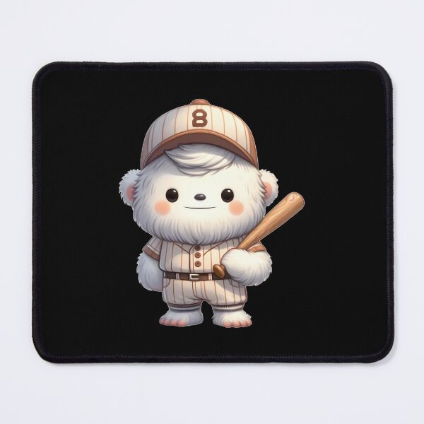 Item preview, Funny animals. Baseball graphics with Yeti designed and sold by BanShopDG.