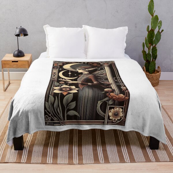 Item preview, Enchanted Forest Magic - Mystical Elf Moonlight Artwork designed and sold by MiszungART.