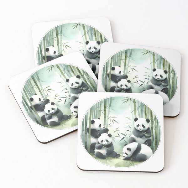 Item preview, Panda Family designed and sold by RubisLeaf.