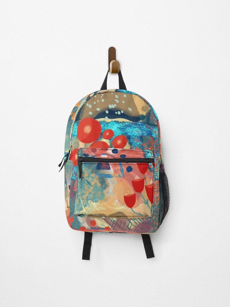Thumbnail 1 of 3, Backpack, Garden Divine designed and sold by Besoul-Design.