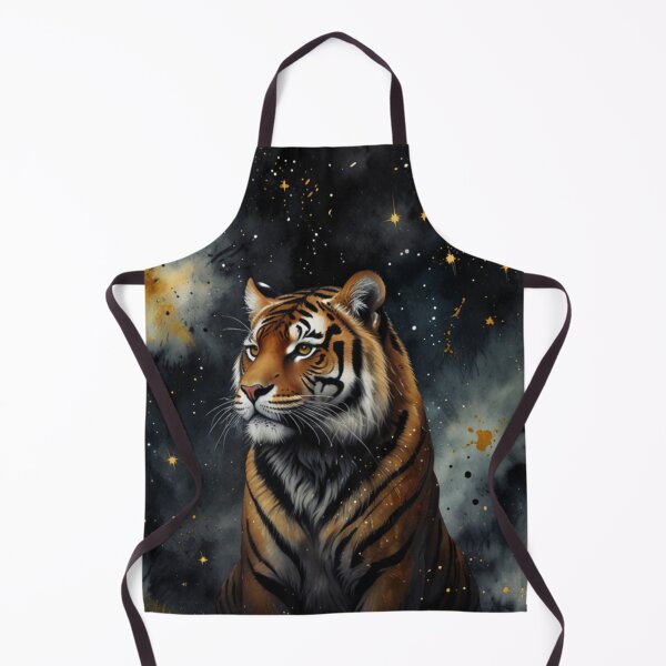 Item preview, Black and gold tiger art designed and sold by shokA Design.