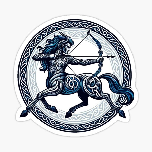 Item preview, Celtic Sagittarius designed and sold by AstralArchive.