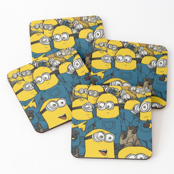 Item preview, Cute and strange yellow creatures get ready for work designed and sold by Purpleflex.