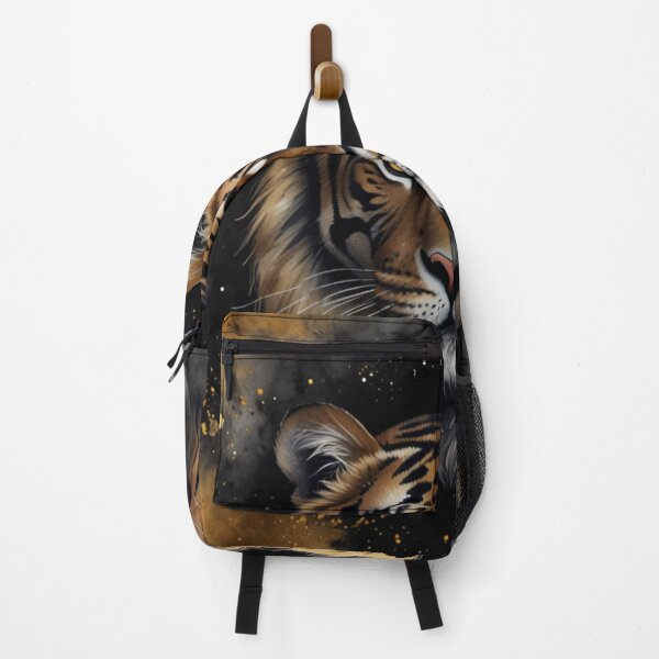 Item preview, Black and gold tiger art designed and sold by shokA Design.